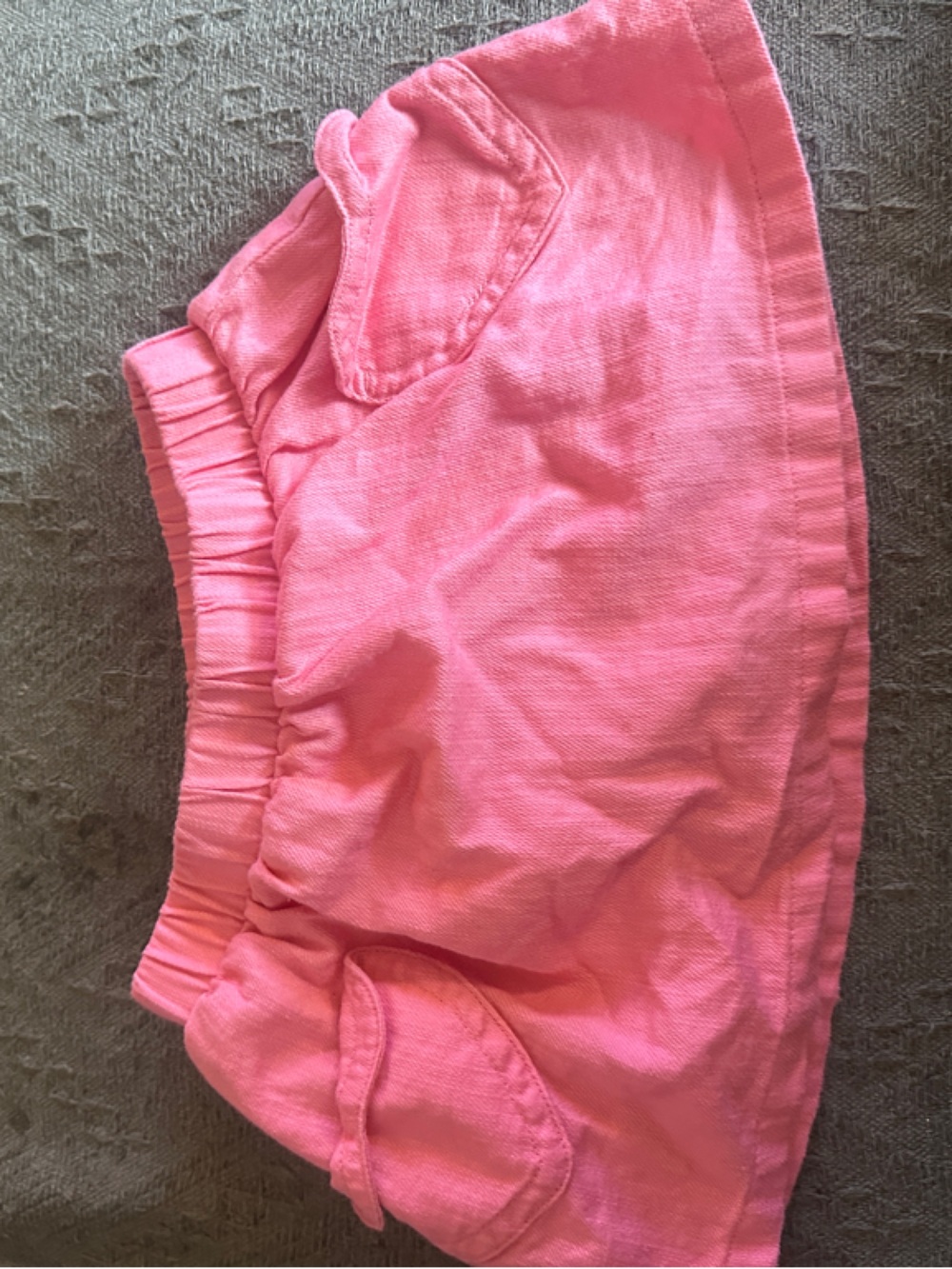 Cat & Jack Pink Mini Skirt with Heart Pockets